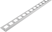 Winkelprofil CLASSIC PVC silbergrau 10mm 250cm