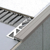 DURAL traptredeprofiel DURASTEP STANDARD aluminiumgrijs 11mm 250cm