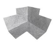 TEGEL EXPERT 24 binnenhoek DURABASE WP grijs 12,5cm