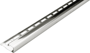 FLIESENEXPERT 24 square profile LARGO CANTO stainless steel (V2A/304) brushed 8mm 250cm