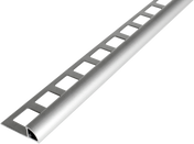 TEGEL EXPERT 24 kwartcirkelprofiel RONDI RO aluminium geanodiseerd zilver 10mm 250cm