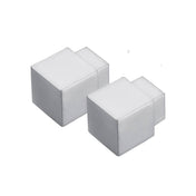 DURAL inside and outside corner SQUARELINE aluminium anodised silver 11mm