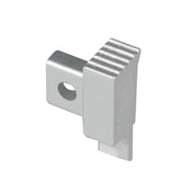 DURAL eindkap eindkap links/rechts SQUASTEP aluminium geanodiseerd zilver 9mm