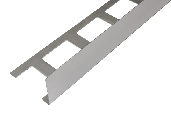 Balkonwinkelprofil DURABAL BW Edelstahl (V2A/304) silber natur 55mm 300cm