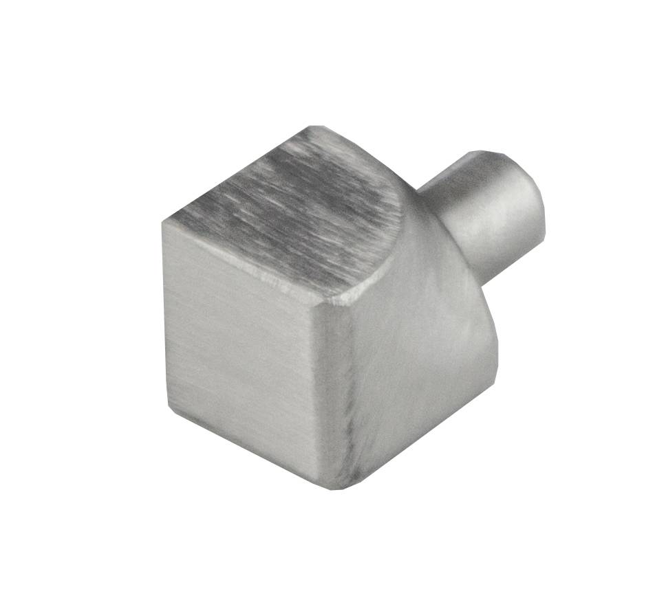 Innenecke DURONDELL Metalldruckguss gebürstet 11mm