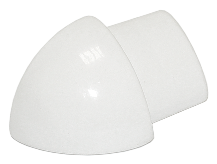 DURAL binnen- en buitenhoek DURONDELL PVC wit 100,3 mm