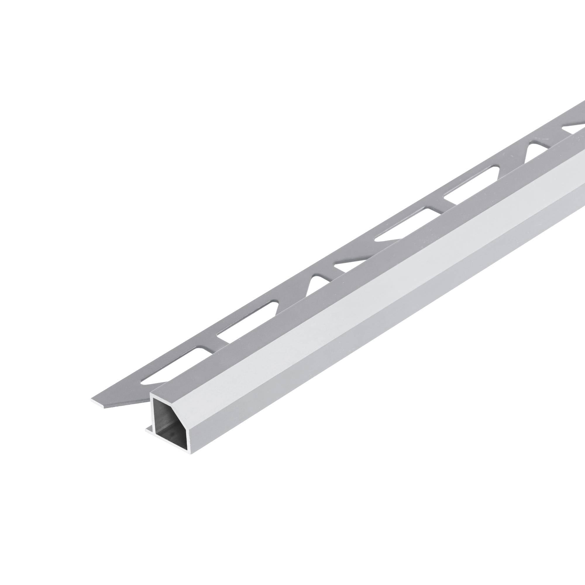 DURAL Abschlussprofil DURAPLUS DIAMOND Aluminium eloxiert silber 9mm 250cm