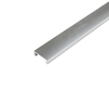 DURAL Listelli profiel DURALIS aluminium hoogglans geanodiseerd zilver 8mm 250cm