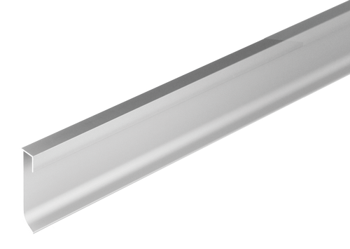 DURAL Illuminated skirting board CONSTRUCT LED aluminium anodised silver 60mm 250cm