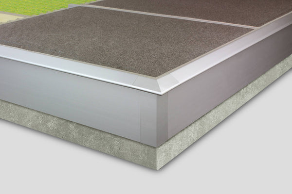 Außenecke DURABAL BK Aluminium pulverbeschichtet anthrazit RAL 7016 74mm 23mm