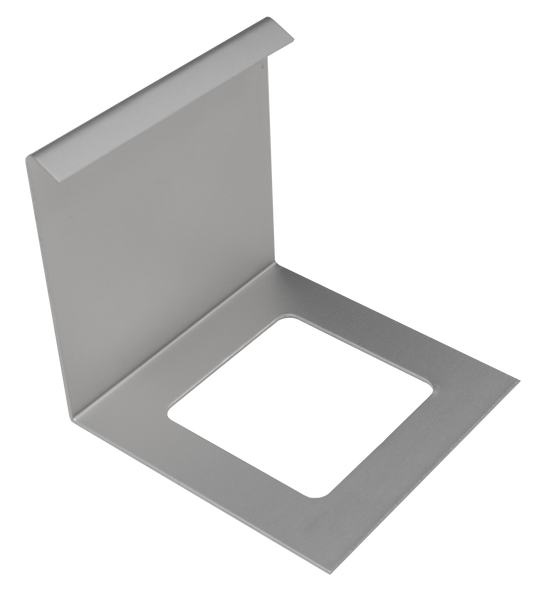 DURAL connector DURABAL BW aluminium geanodiseerd zilver 75mm 80mm