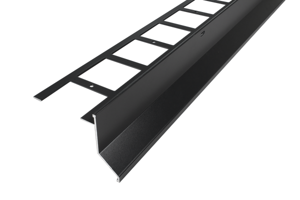 DURAL balkonhoekprofiel DURABAL BT 11 aluminium gepoedercoat antraciet RAL 7016 72mm 300cm