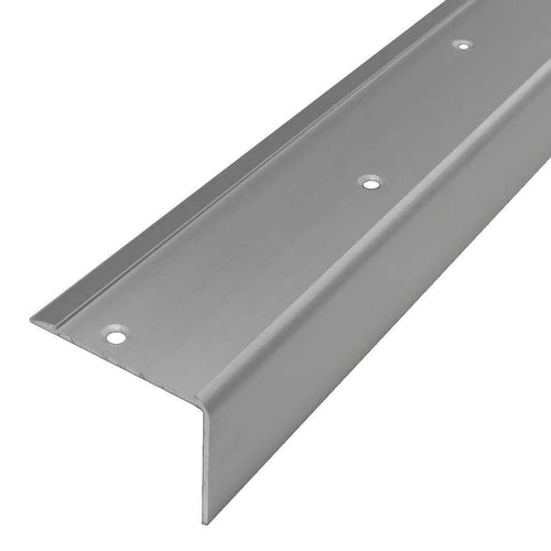 DURAL stair tread profile for 1 x insert 43 mm TREDSAFE aluminium anodised silver 44mm 250cm