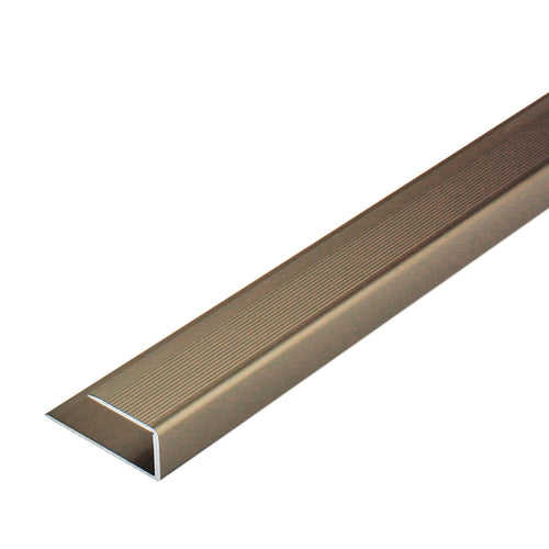 DURAL Einfassprofil ADAPT Aluminium eloxiert titan 14mm 270cm