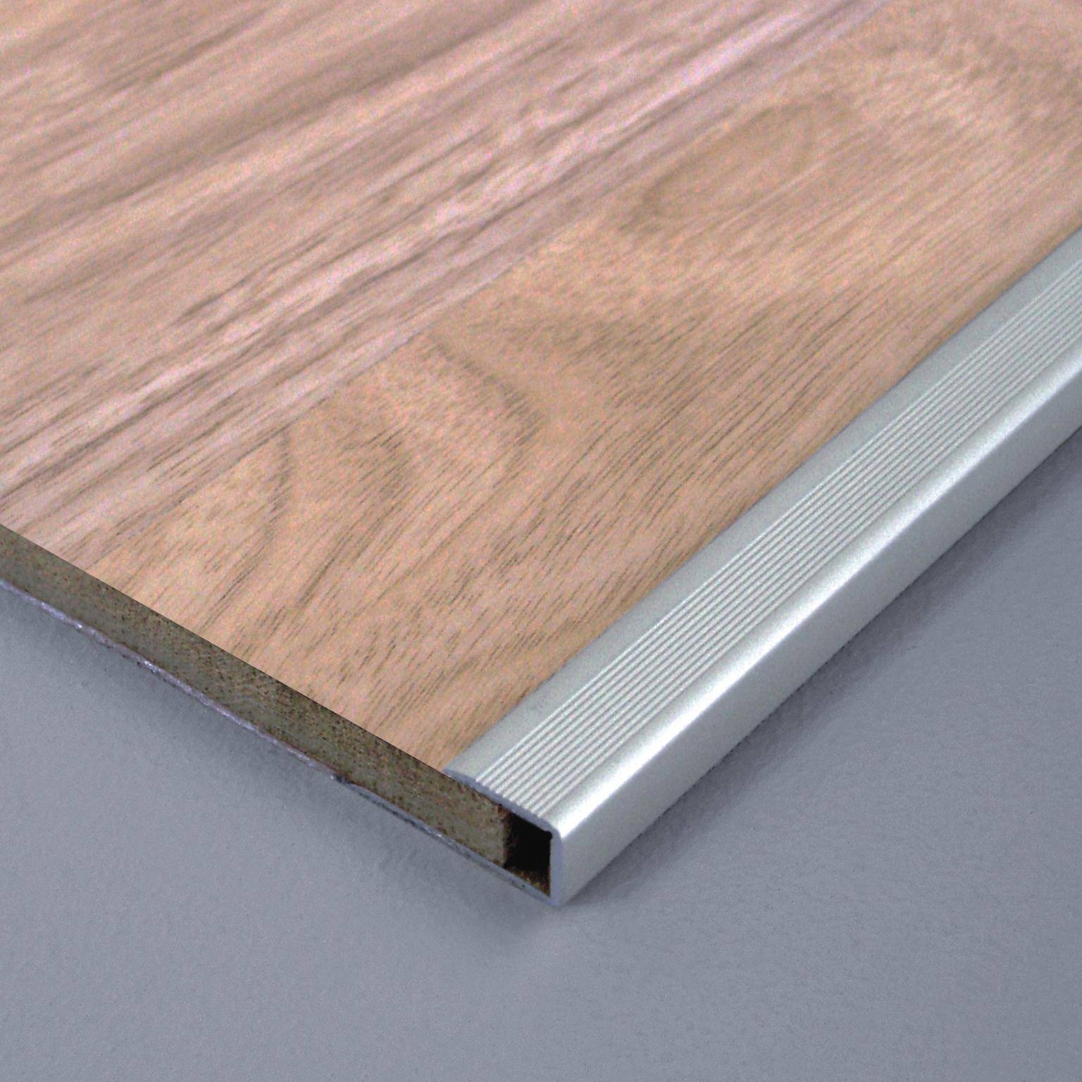 DURAL edging profile ADAPT aluminium anodised silver 8mm 270cm