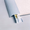 DURAL verstelprofiel CLIPPER FINISH aluminium geanodiseerd zilver 45451mm 100cm