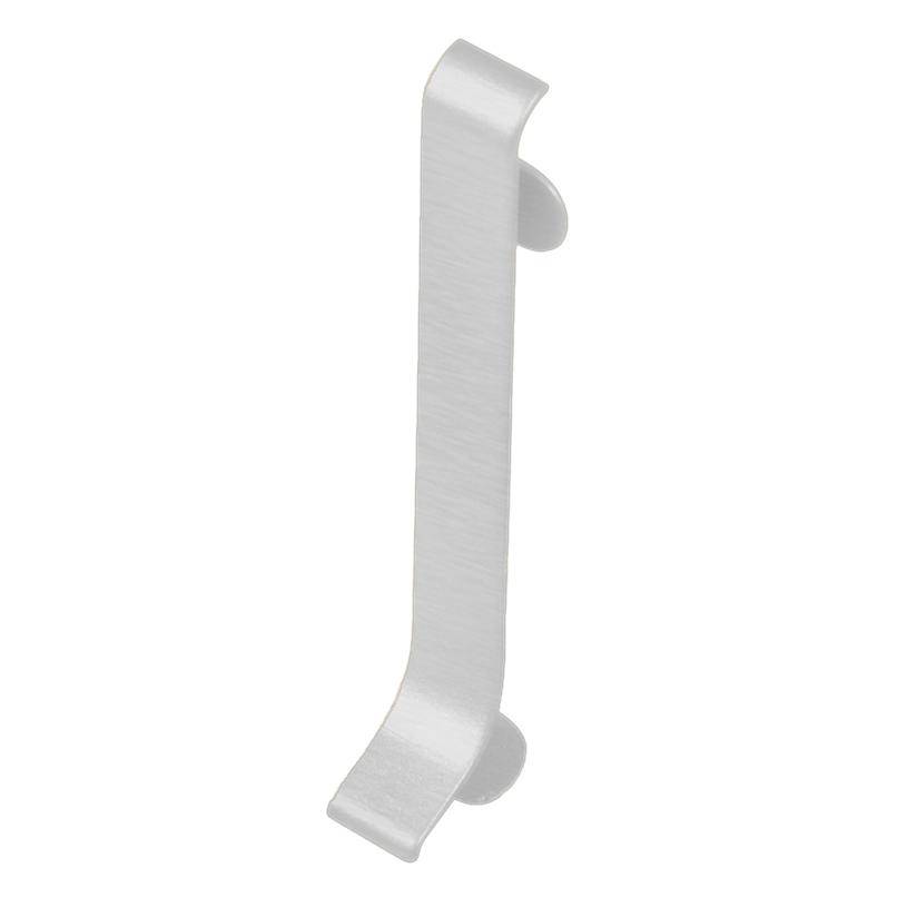 DURAL connector CONSTRUCT METALL aluminum powder-coated white 60mm