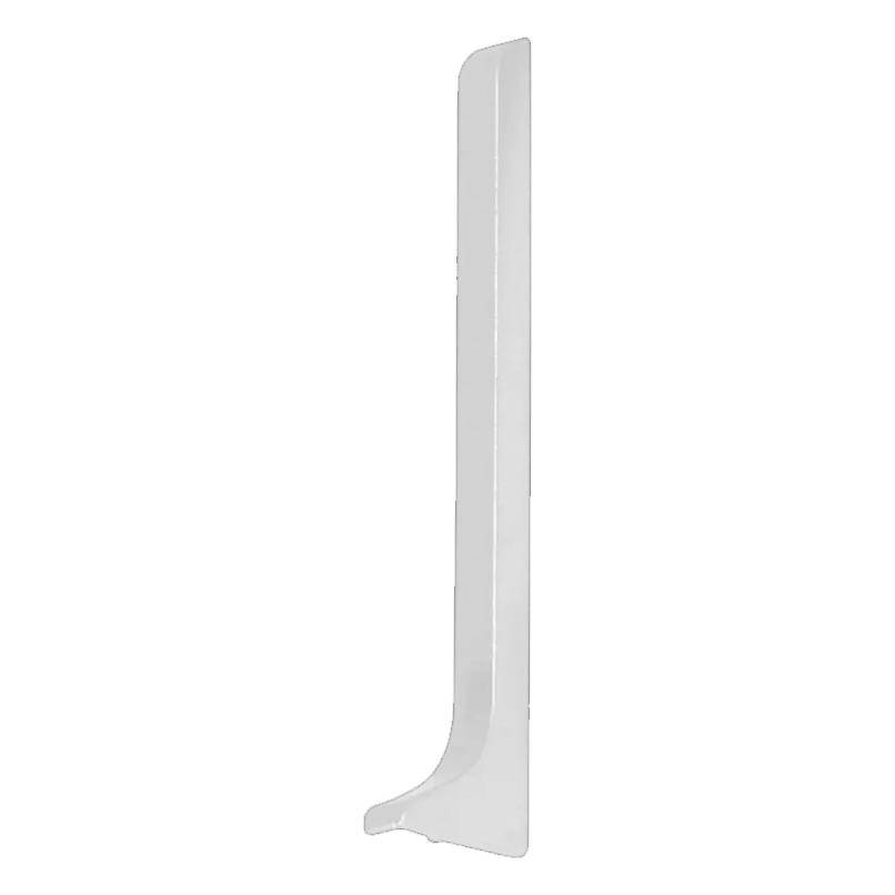 DURAL end cap right CONSTRUCT METALL aluminium powder-coated white 60mm