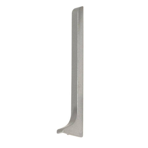 DURAL end cap right CONSTRUCT METALL aluminum anodized silver 60mm