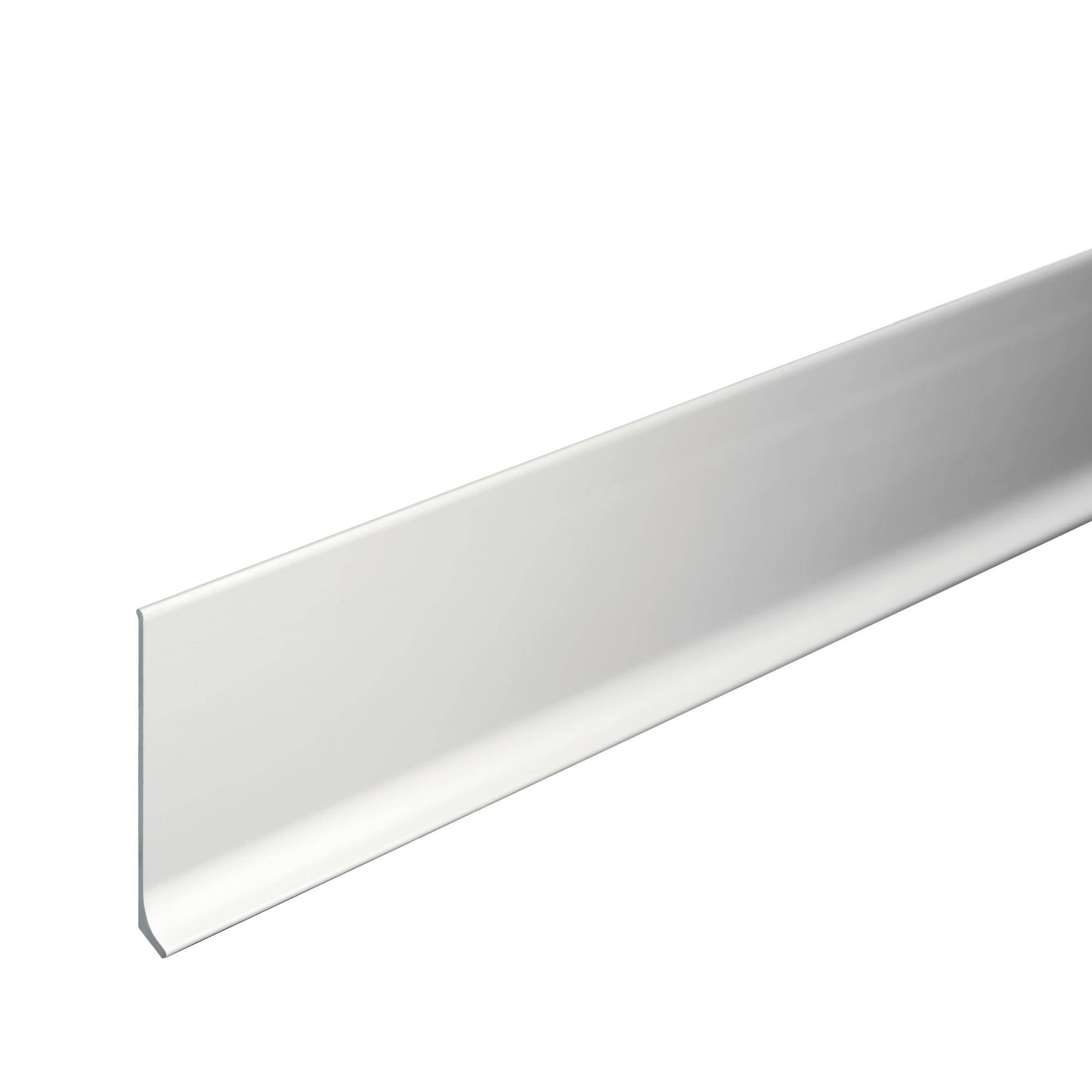 DURAL skirting board CONSTRUCT METALL aluminium anodised silver 60mm 250cm