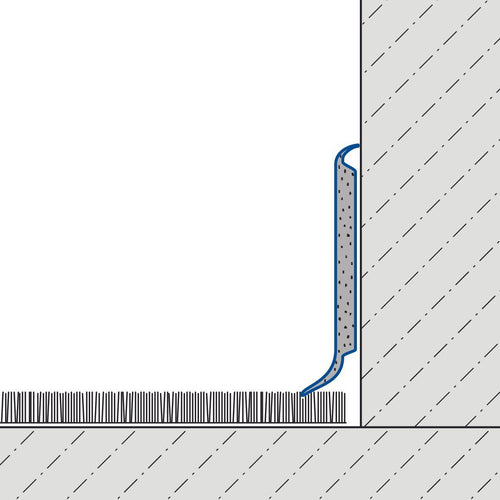 DURAL kernplint geschuimd CONSTRUCT SOLID CORE aluminium wit 60mm 250cm