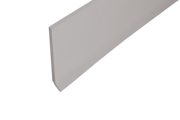 DURAL kernplint CONSTRUCT SOLID CORE aluminium lichtgrijs 60mm 255cm