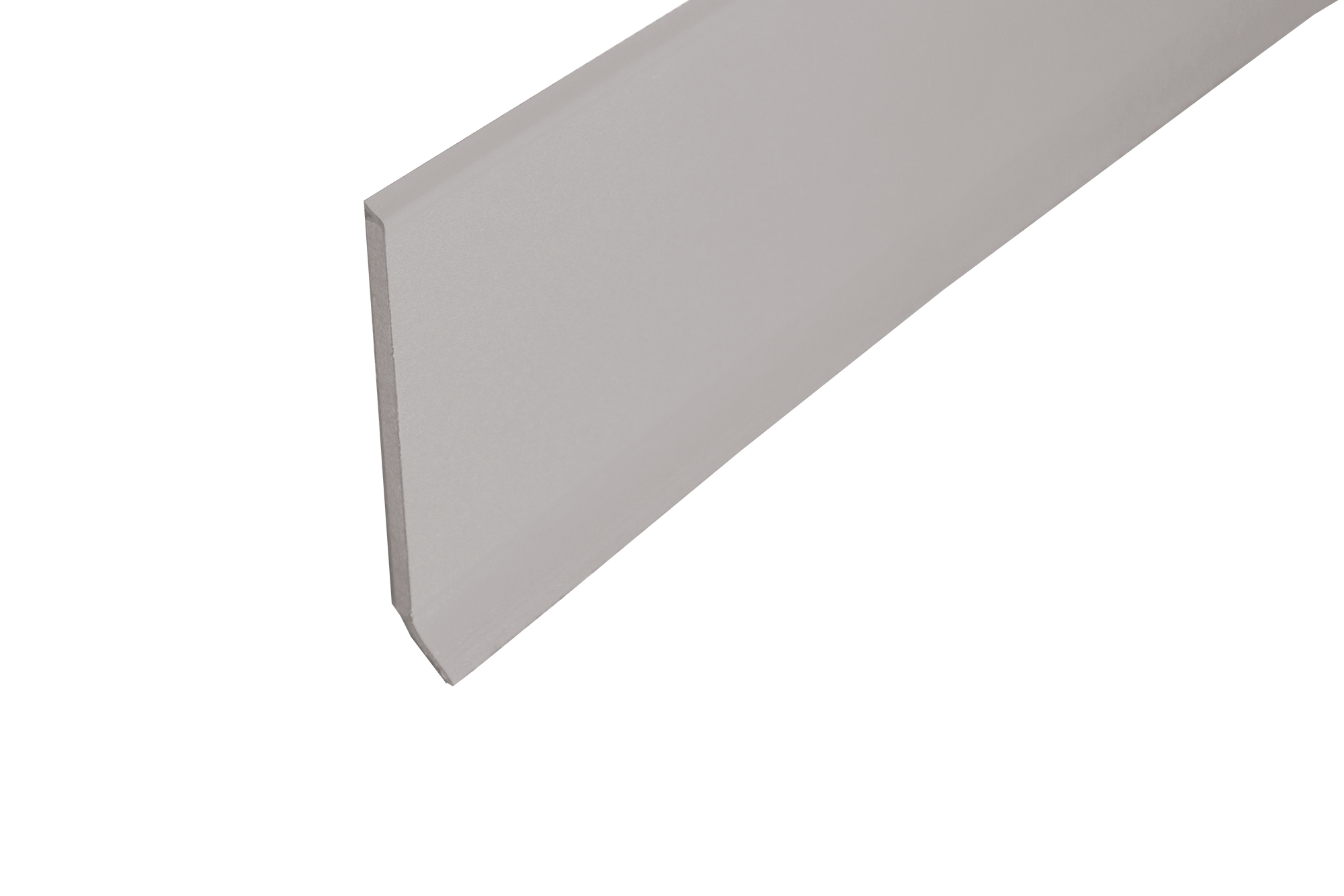 DURAL kernplint CONSTRUCT SOLID CORE aluminium lichtgrijs 60mm 255cm