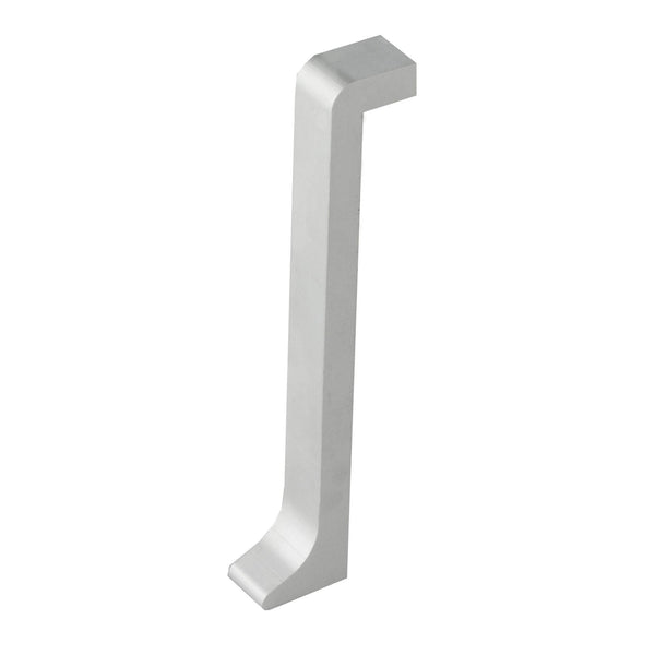 DURAL end cap right CONSTRUCT RENO aluminium anodised silver 80mm