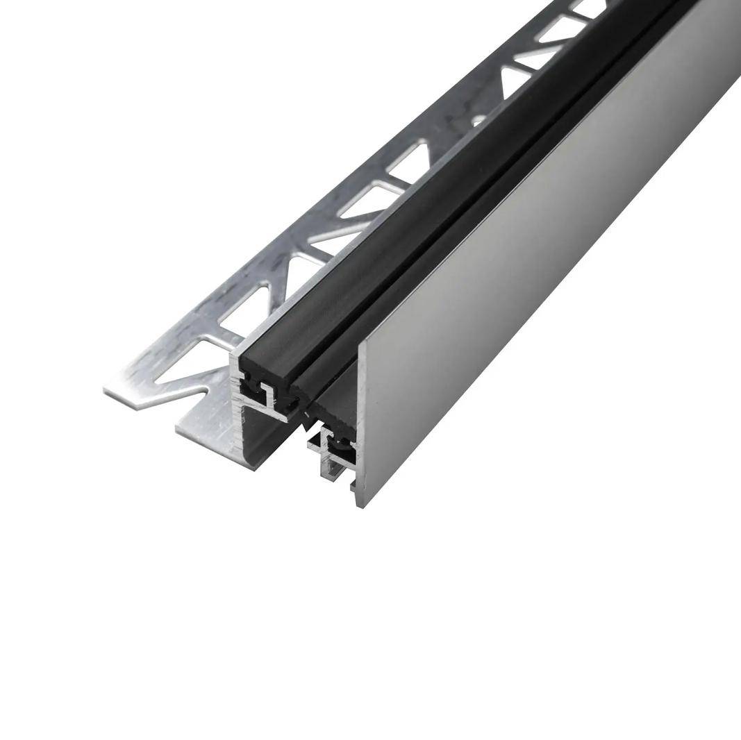 DURAL Eckausführung Dehnfugenprofil Eckausführung DURAFLEX SB Aluminium 40mm 250cm