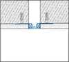 DURAL Dehn- und Bewegungsfugenprofil DURAFLEX WD Aluminium 15mm 300cm