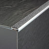 DURAL traptredeprofiel met inzetstuk 13 mm DIAMONDSTEP aluminium geanodiseerd antraciet 11mm 250cm