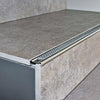 DURAL Treppenstufenprofil mit Einlage 13 mm DIAMONDSTEP Edelstahl (V2A/304) anthrazit 11mm 250cm