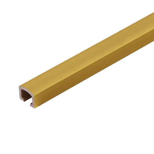 DURAL Listelliprofil DURALIS Aluminium eloxiert gold 8mm 250cm