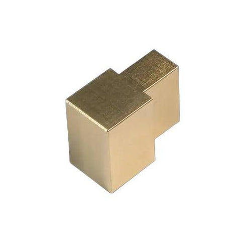 DURAL inside and outside corner DURAPLUS brass natural 12.5mm