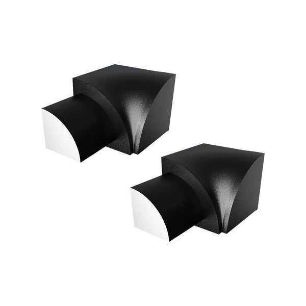 DURAL inside corner DURONDELL aluminium powder-coated black matt 10mm