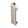 DURAL end cap left DURASTEP DP aluminium titanium fine grinding 11mm