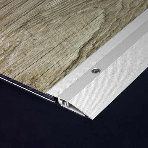 DURAL adjustment profile DUOFLOOR LVT FINISH aluminum anodized silver 3.5mm 270cm