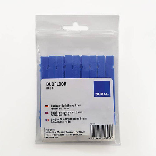 DURAL base profile elevation DUOFLOOR PVC blue 8mm