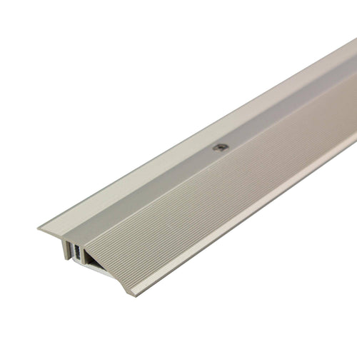 DURAL verstelprofiel DUOFLOOR FINISH aluminium geanodiseerd titanium 6mm 100cm