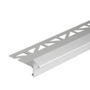 DURAL balcony angle profile undrilled DURABAL BK aluminum anodized silver 9mm 300cm