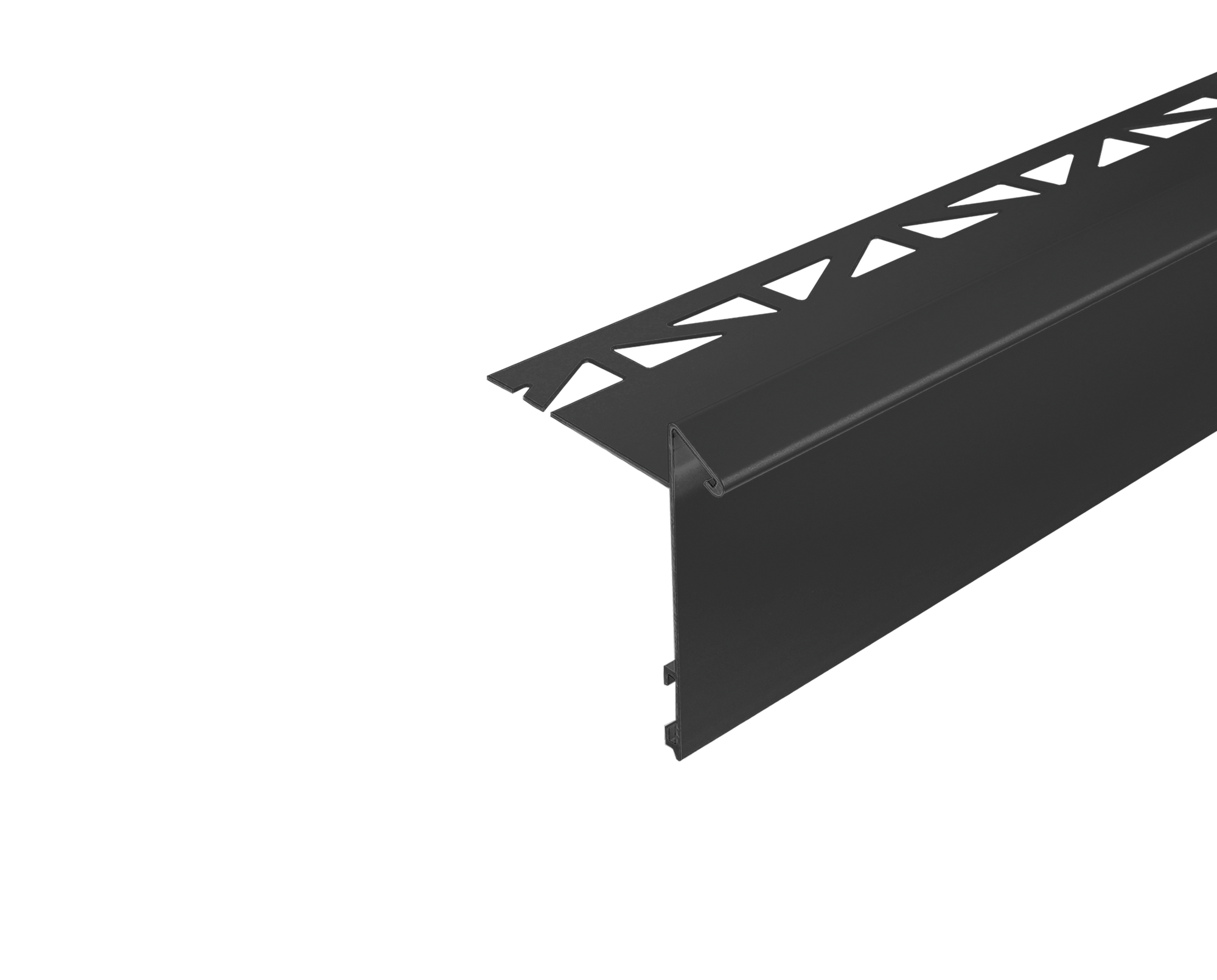 DURAL balkonhoekprofiel ongeboord DURABAL BK aluminium gepoedercoat antraciet RAL 7016 11mm 300cm