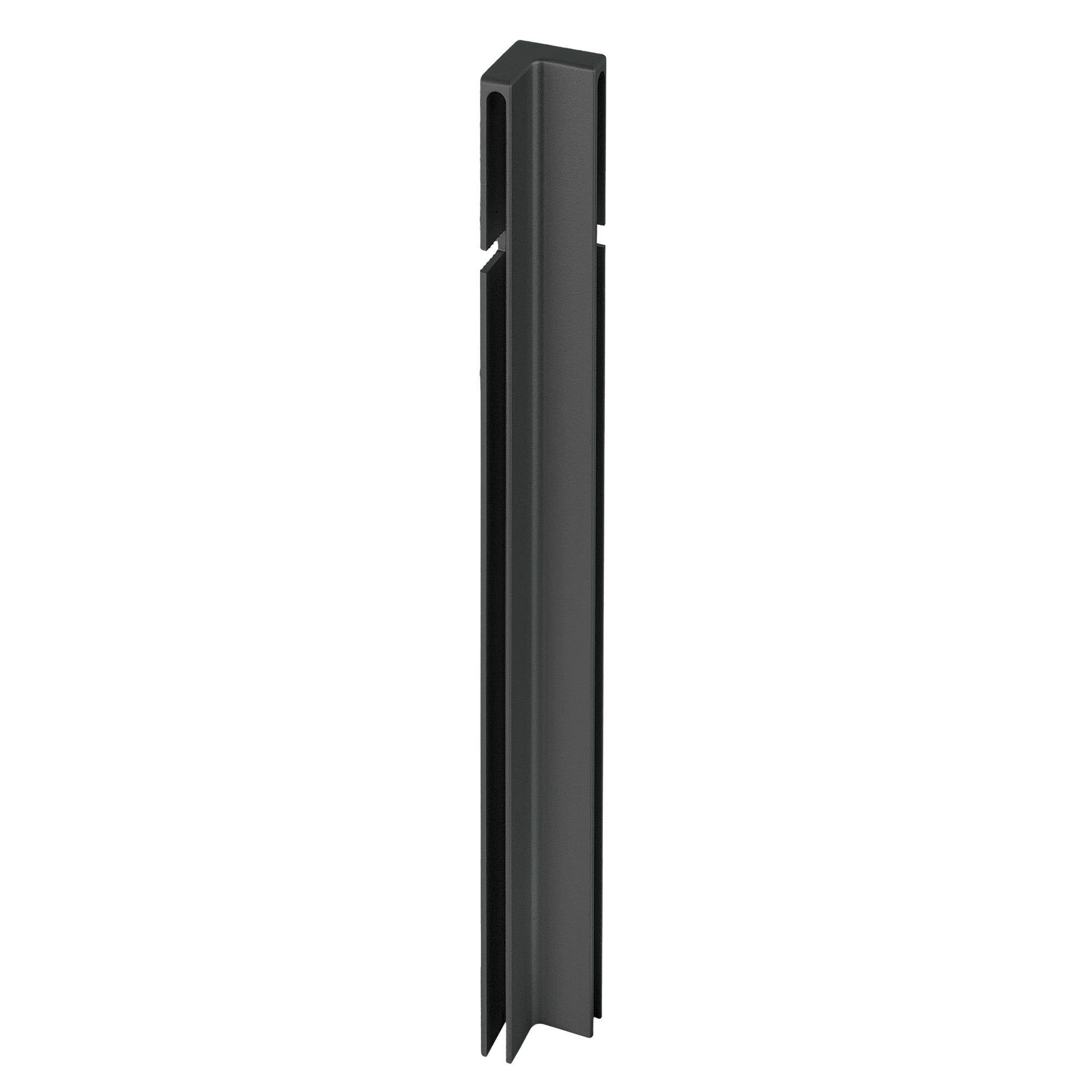 DURAL inside corner DURABAL BO aluminium powder-coated anthracite RAL 7016 100mm 12mm