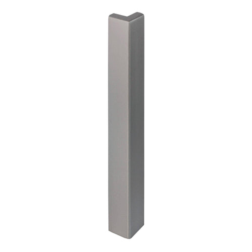 DURAL outside corner DURABAL BO aluminium powder-coated platinum grey RAL 7036 100mm 8mm