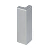 DURAL buitenhoek DURABAL BO aluminium geanodiseerd zilver 40 mm 8 mm