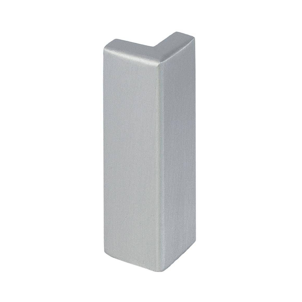 DURAL buitenhoek DURABAL BO aluminium geanodiseerd zilver 40 mm 8 mm