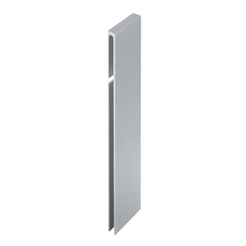 DURAL binnenhoek DURABAL BO aluminium geanodiseerd zilver 120mm 18mm
