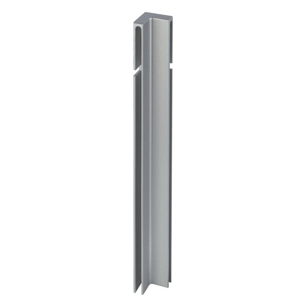 Innenecke DURABAL BO Aluminium eloxiert silber 100mm 12mm