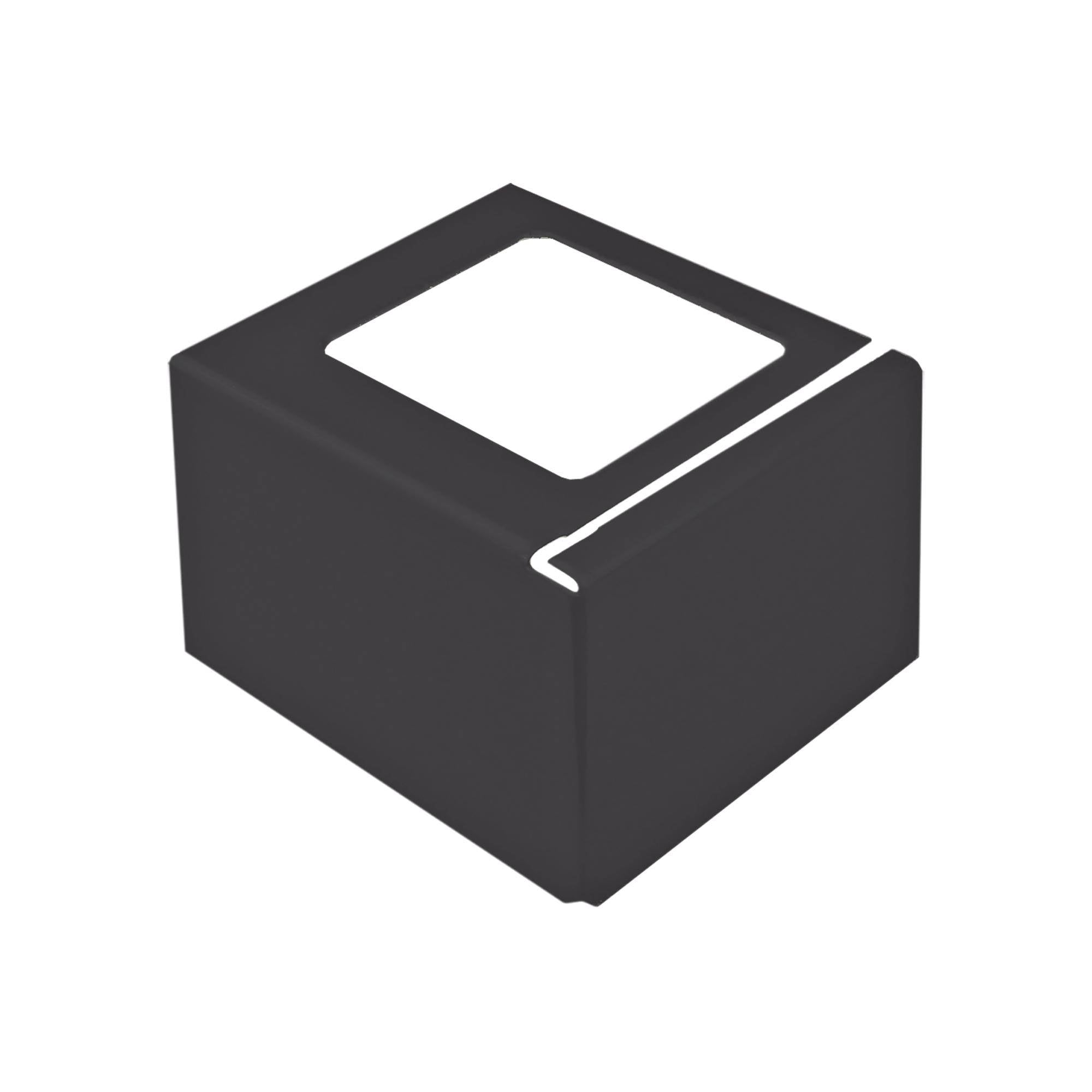 Eckstück DURABAL BW Aluminium pulverbeschichtet anthrazit RAL 7016 55mm 80mm