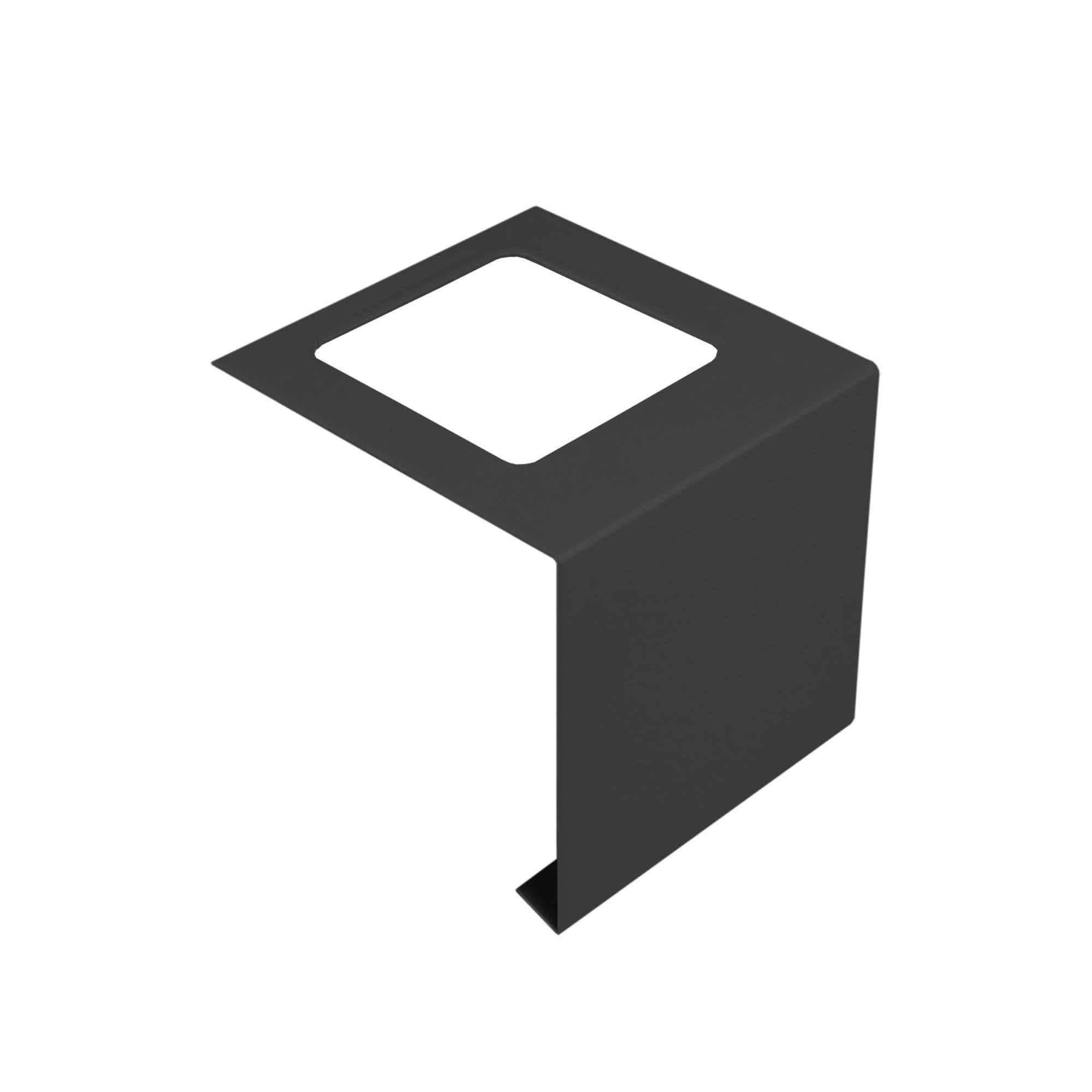 DURAL connector DURABAL BW aluminium gepoedercoat antraciet RAL 7016 95mm