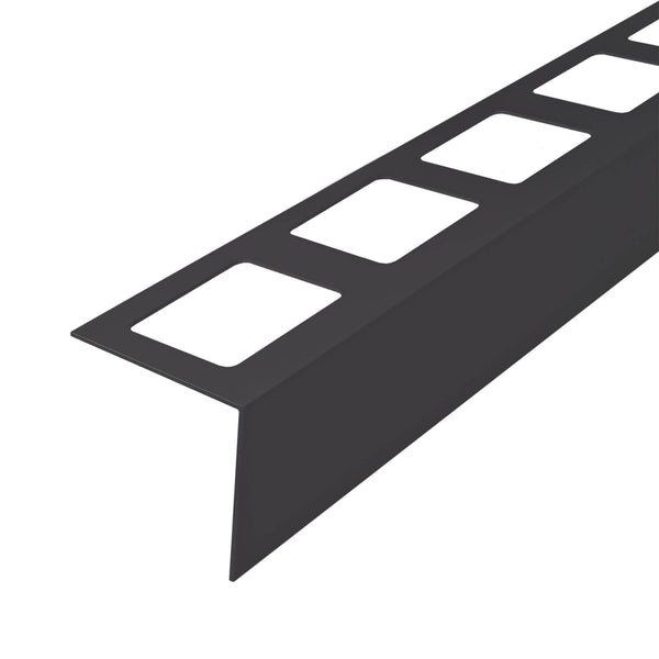 Balkonwinkelprofil DURABAL BW Aluminium pulverbeschichtet anthrazit RAL 7016 55mm 300cm